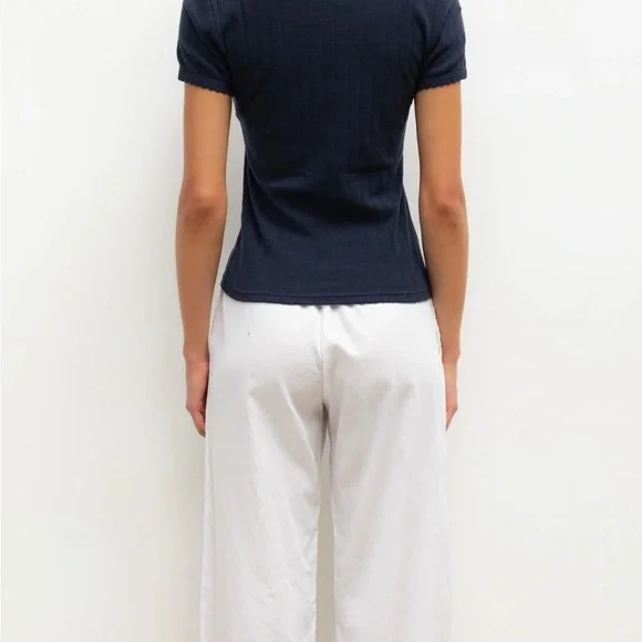 LESET Yoko Cotton White Pants - Picture 5 of 5